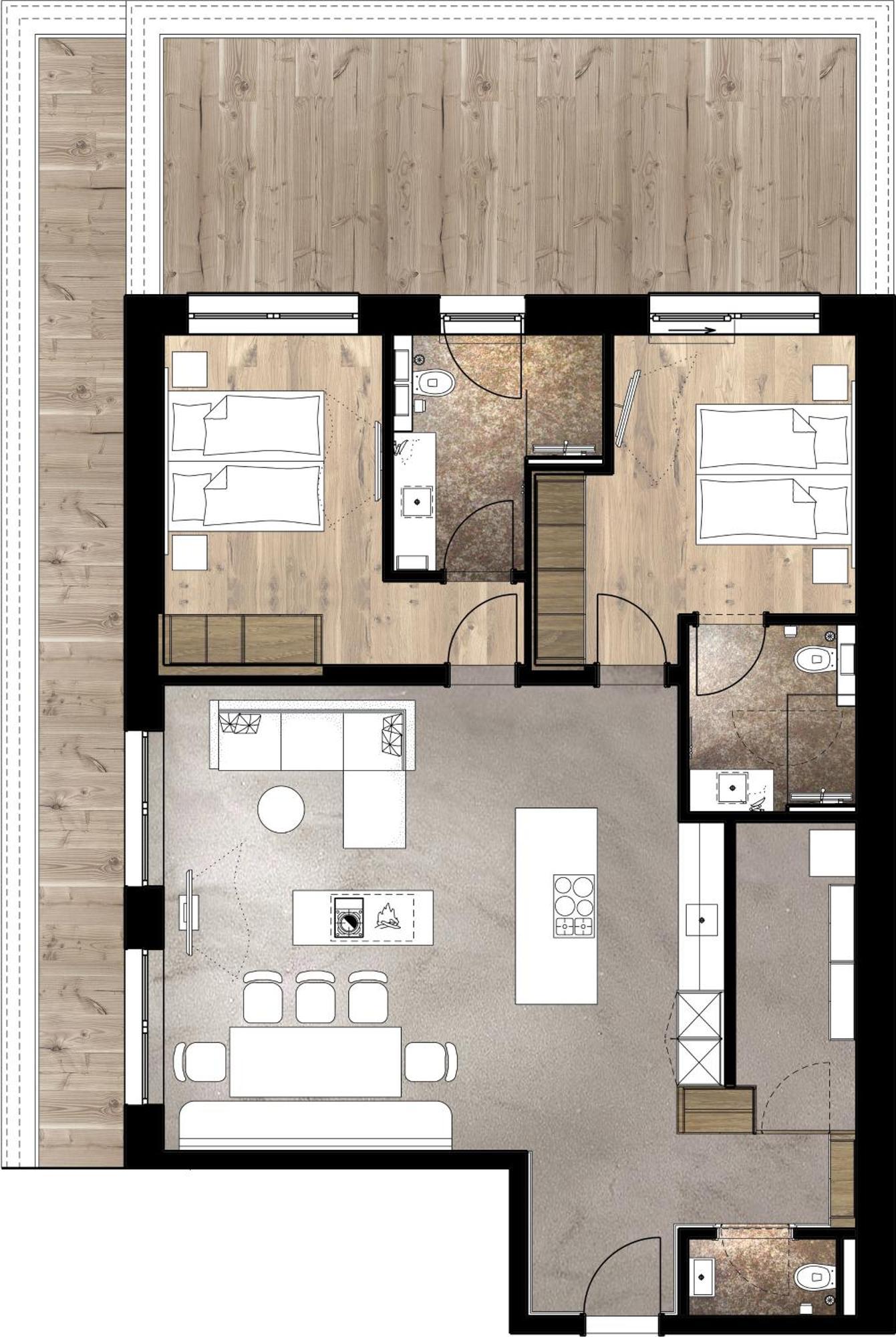 Hotel Gurglhof Superior Obergurgl Pokój zdjęcie